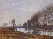 Claude Monet The Petit Bras of the Seine at Argenteuil Spain oil painting artist